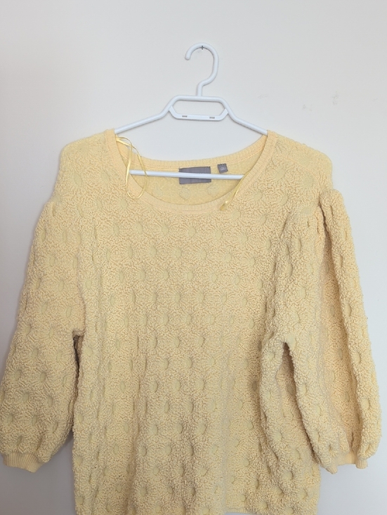 Cyrus Sweaters - Cyrus Soft Textured Yellow Women’s Sweater